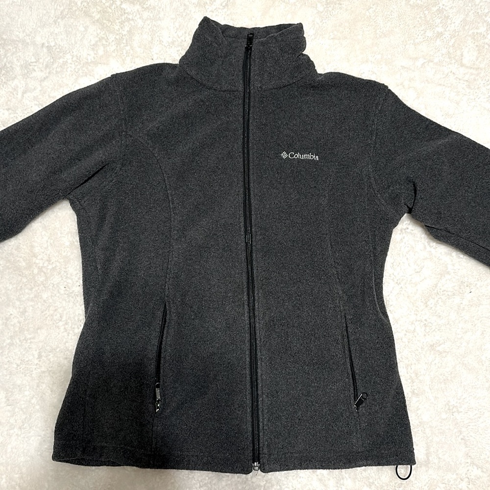 Gray Columbia Benton Springs Fleece Jacket